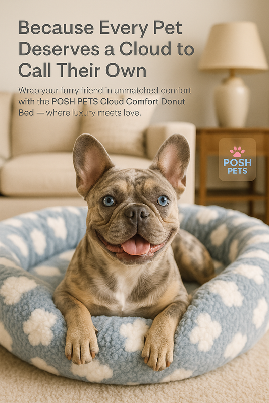 POSH PETS™ Cloud Comfort Donut Bed