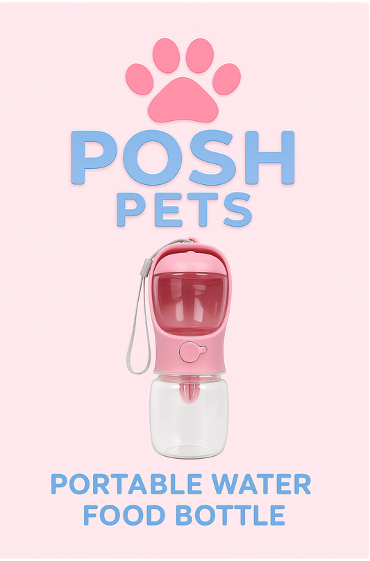 POSH PETS™ Porté Hydration & Snack Carrier